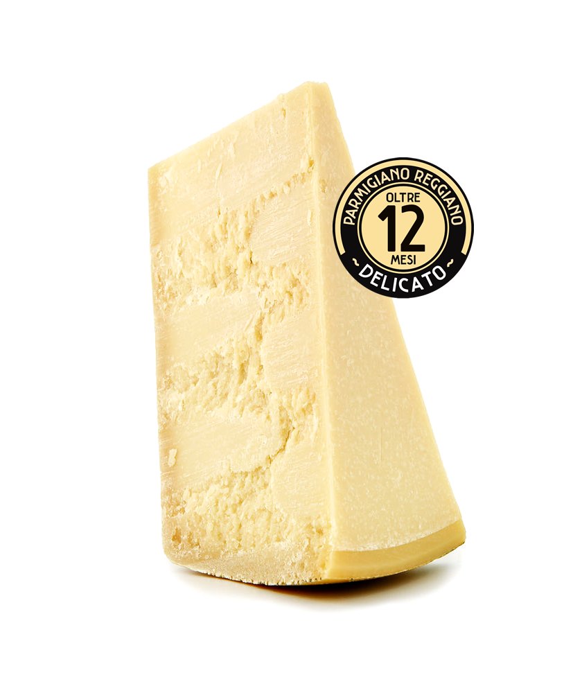 Parmigiano Reggiano 12 mesi 500g | Shop online Latteria Mogliese